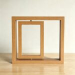 MDF Picture Frames Personalized double-sided rotating photo frame