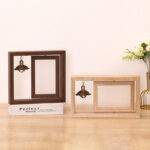 MDF Picture Frames Personalized double-sided rotating photo frame