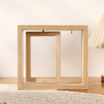 MDF Picture Frames Personalized double-sided rotating photo frame