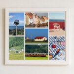 MDF Picture Frames Six-grid and seven-grid photo frames